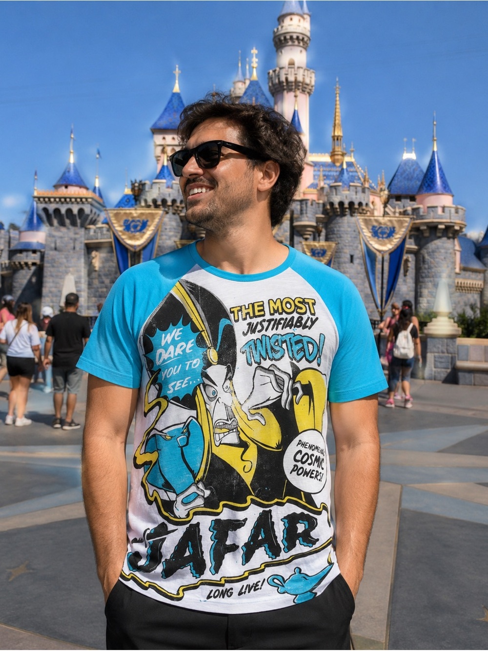 DISNEY PARKS EXCLUSIVE Jafar T-Shirt Unisex Disney Villains Sz XL